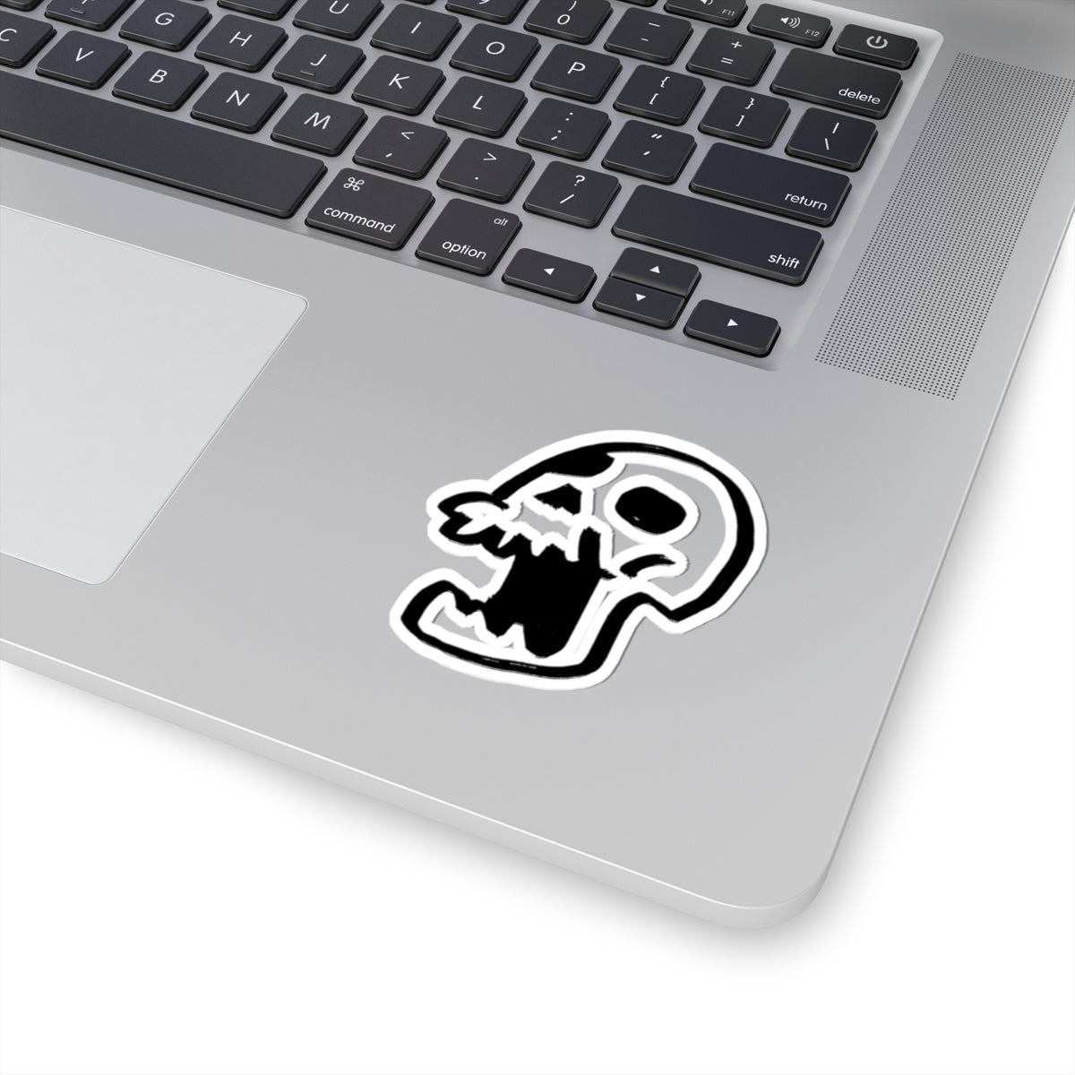 Silly Skull Cut Stickers