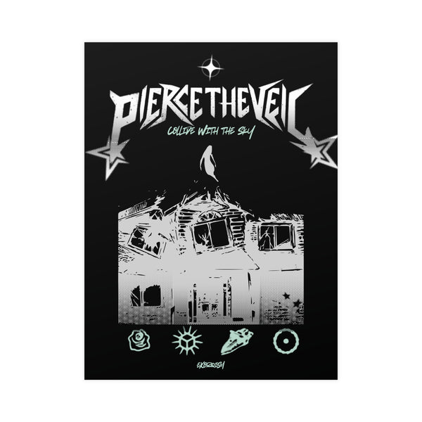 Collide With the Sky PTV| Y2K Poster Design