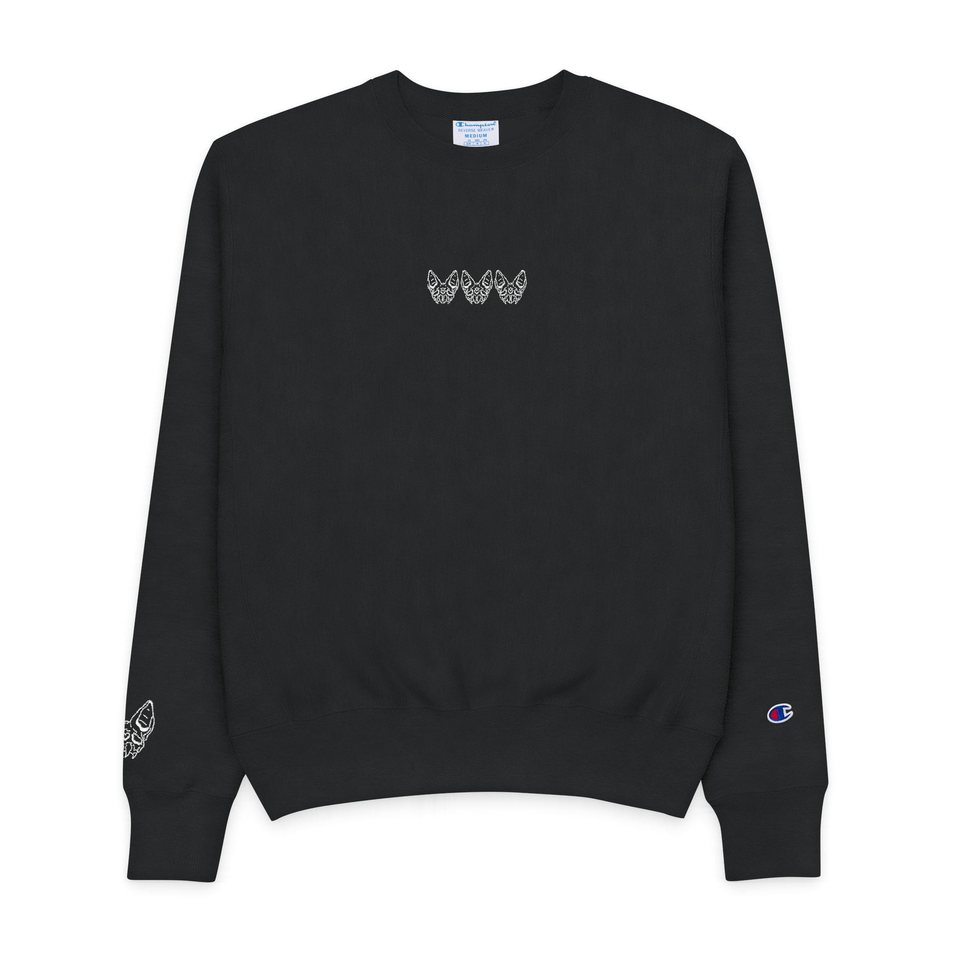 Cozy Cartoon Exorqism Logo Embrodired