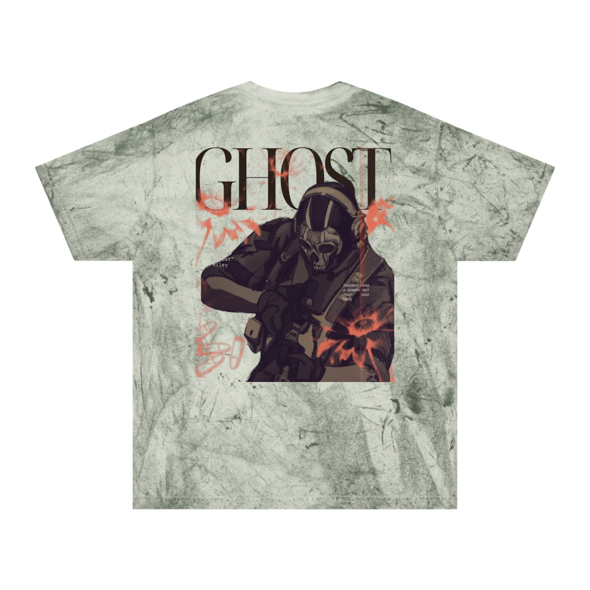 Simon "Ghost" Riley Flowers | Vintage T Shirt