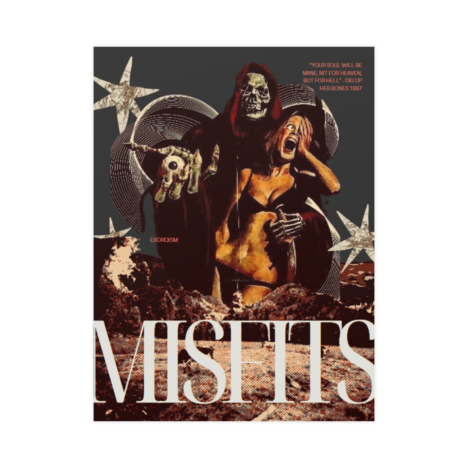 Poster - Custom Misfits Vintage Poster