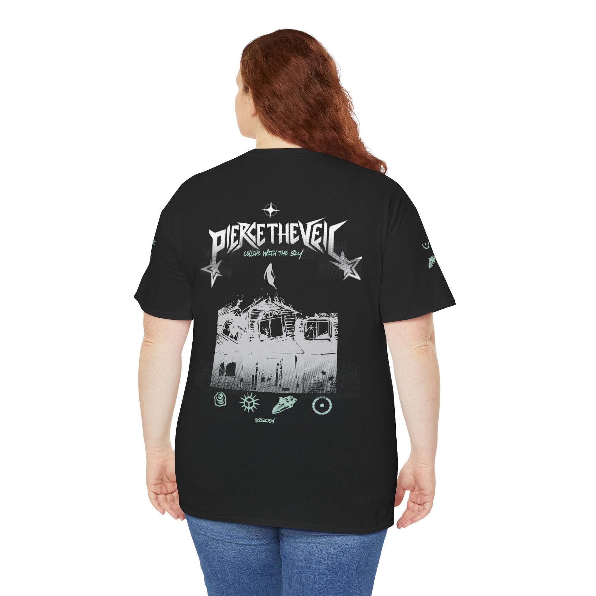 Collide with the Sky PTV | Y2K Graphic T Shirt